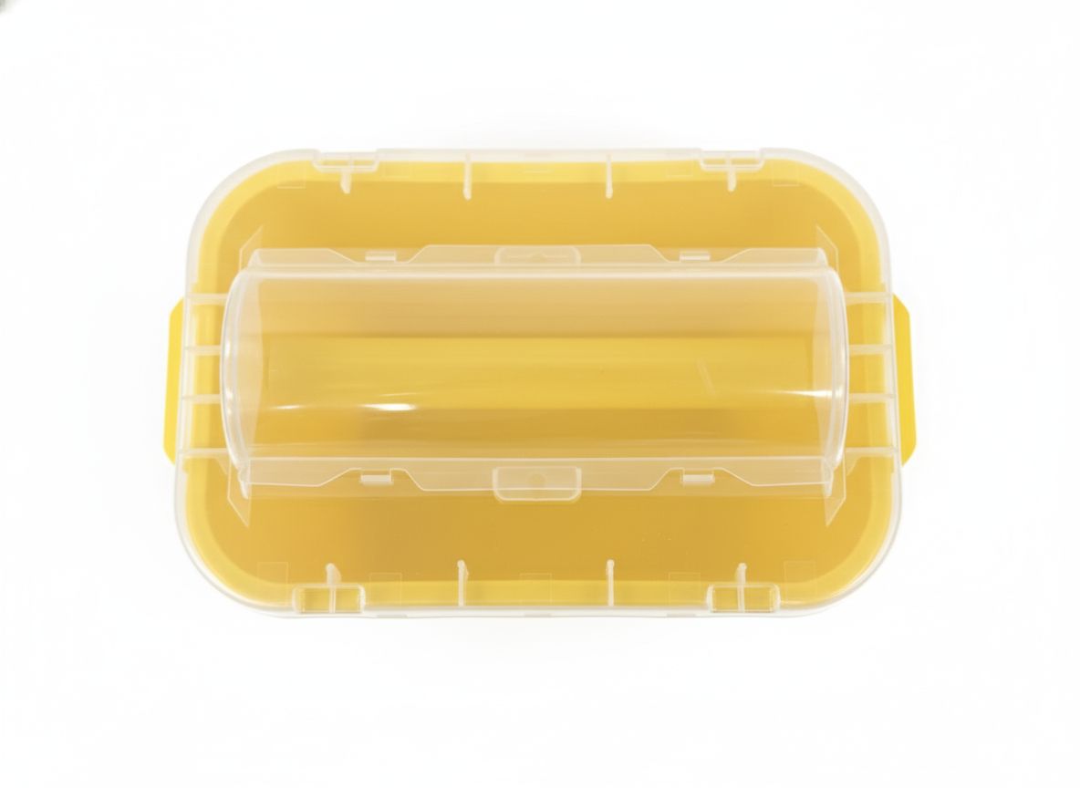 10L Sharps Collector Biohazard Container – Medical Sharps Disposal Box for Needles, Syringes, Surgical Blades & Clinical Waste | Secure Locking Lid | CE Certified | Hospital & Home Use