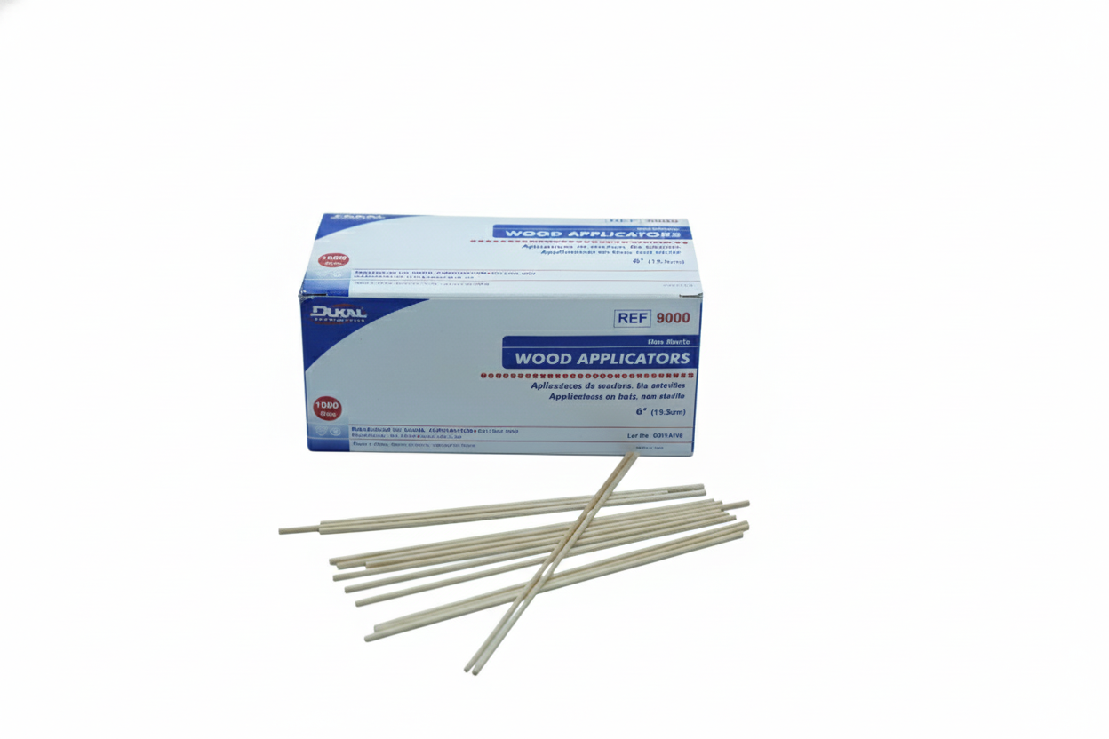 6-Inch Wood Applicators (1000ct) - Non-Sterile Utility Sticks