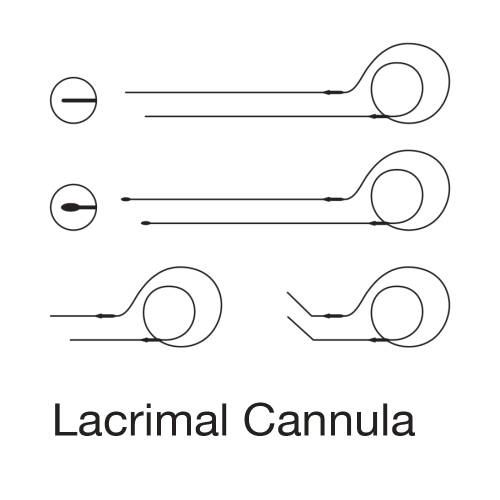 Lacrimal Cannula – Professional Lacrimal Intubation Set | 10 Sterile Sets | Ophthalmic & ENT Surgical Instrument