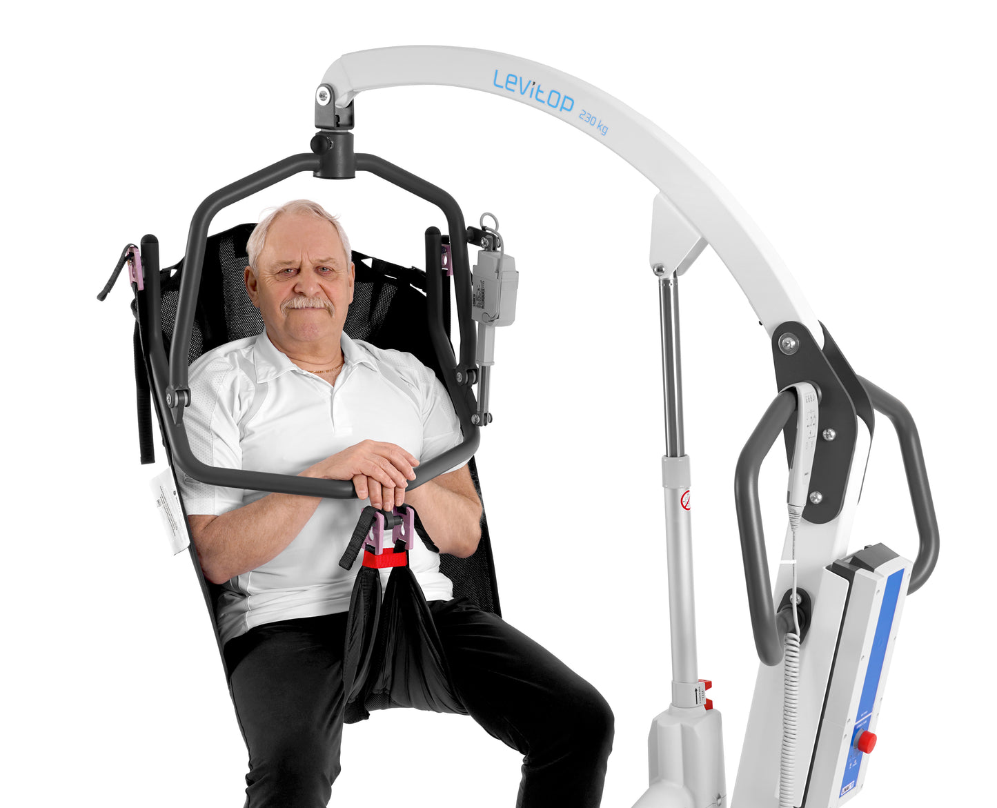 Levitop Standard - Mobile patient lift (230kg Capacity)