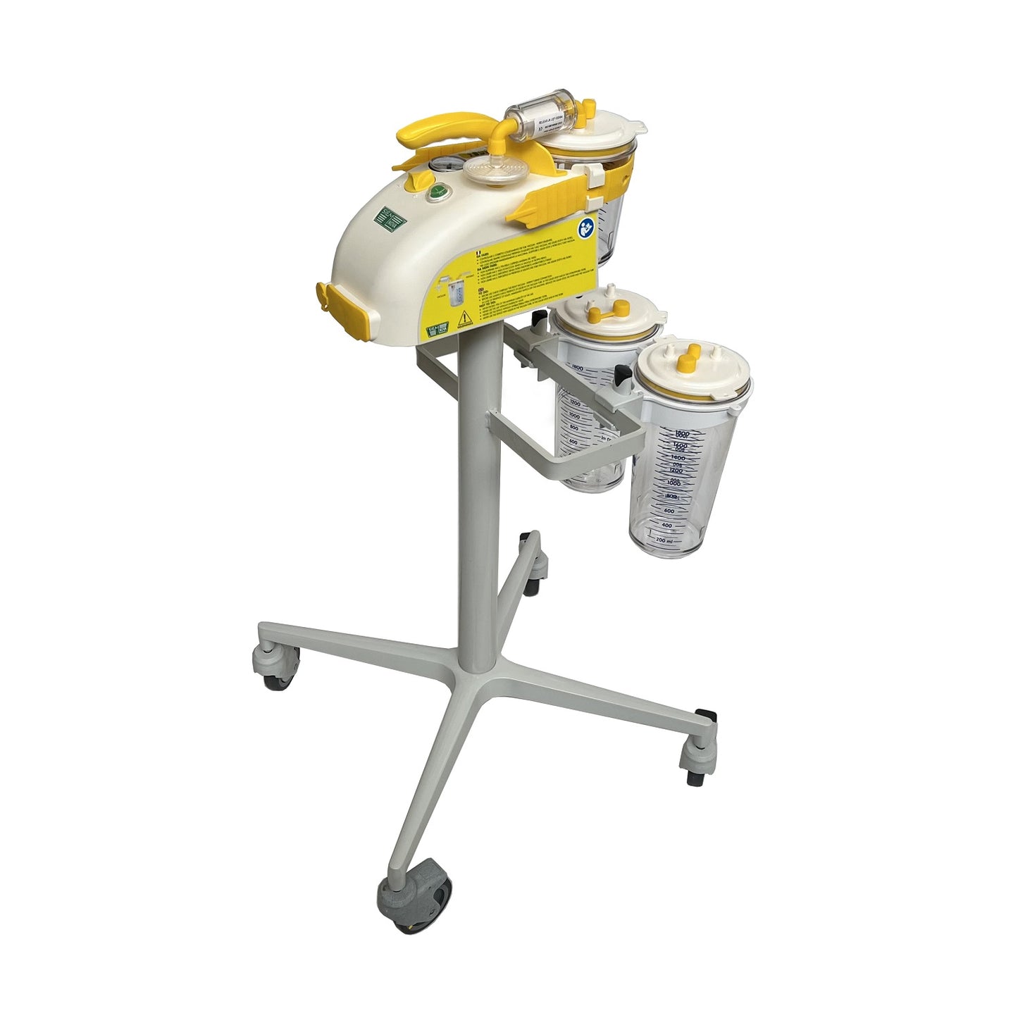 Seim Nova DOMI AC 230V Portable Medical Suction Pump – High Vacuum/High Flow Aspirator for Clinical & Home Use