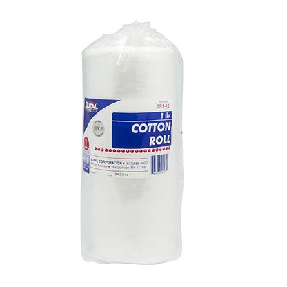 1 LB Cotton Roll | Non-Sterile All-Purpose Absorbent