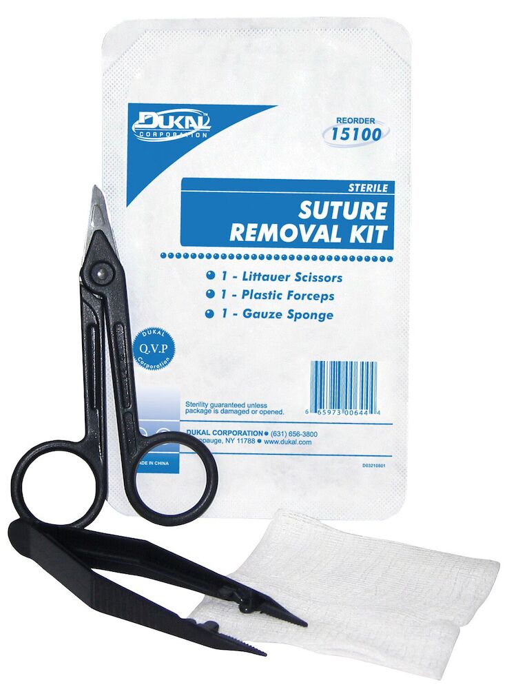 Sterile Suture Removal Kit – Professional Surgical Instrument Set | REF 15100 | Individually Packed for Single Use