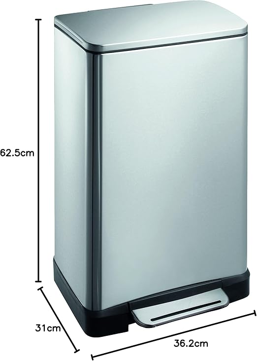 E-Cube Step Bin 30L Matt s/s