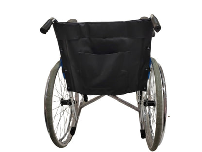 Steel Wheelchair With Aluminum Footrest AGSW001