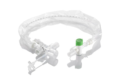 Closed Suction Catheter System 14FR – 72 Hours Use | Sterile Disposable Tracheal Suction Kit | Safe Airway Management for ICU, Hospital & Clinical Use