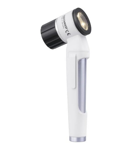 LUXAMED LuxaScope Dermatoscope CCT LED 2.5V /3.7V- Durable, Build with Contact Plate, Bright LED, Light Ergonomic, Comfortable Design - Portable and Reliable Tool for Clear Detailed Visual Tasks