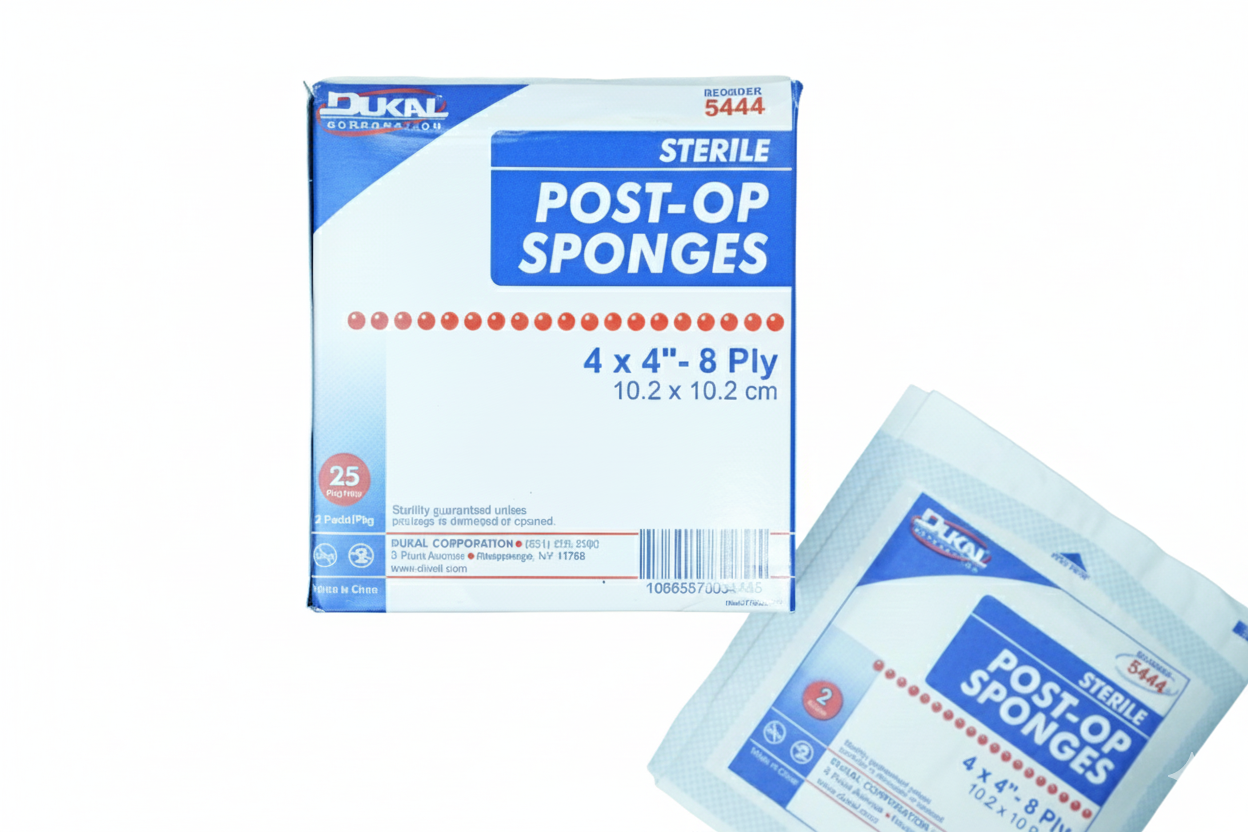 Clinisorb Sterile Non-Woven Sponges 2x2, 4-Ply (7224) - Wound Dressing