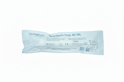 Specimen Trap 40 ML – Sterile Mucus Specimen Collector | Latex-Free, CE Certified | Medical Sample Collection Device