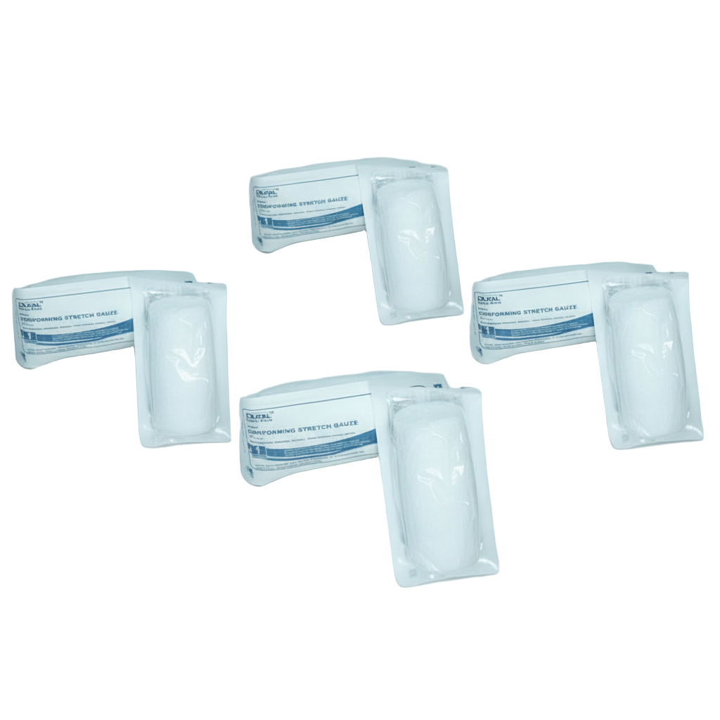 Sterile Conforming Stretch Gauze 3" (12 Pcs) - Secondary Dressing