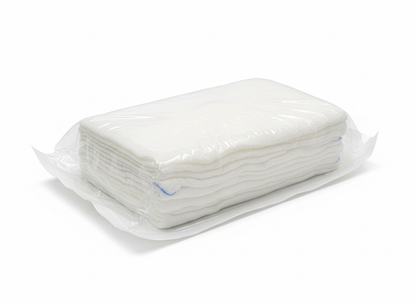 Sterile Laparotomy Sponges with X-Ray Detectable Thread – 16-Ply Cotton Abdominal Pads – 30x30cm Surgical Swabs for Medium Procedures (5 pcs/pack)