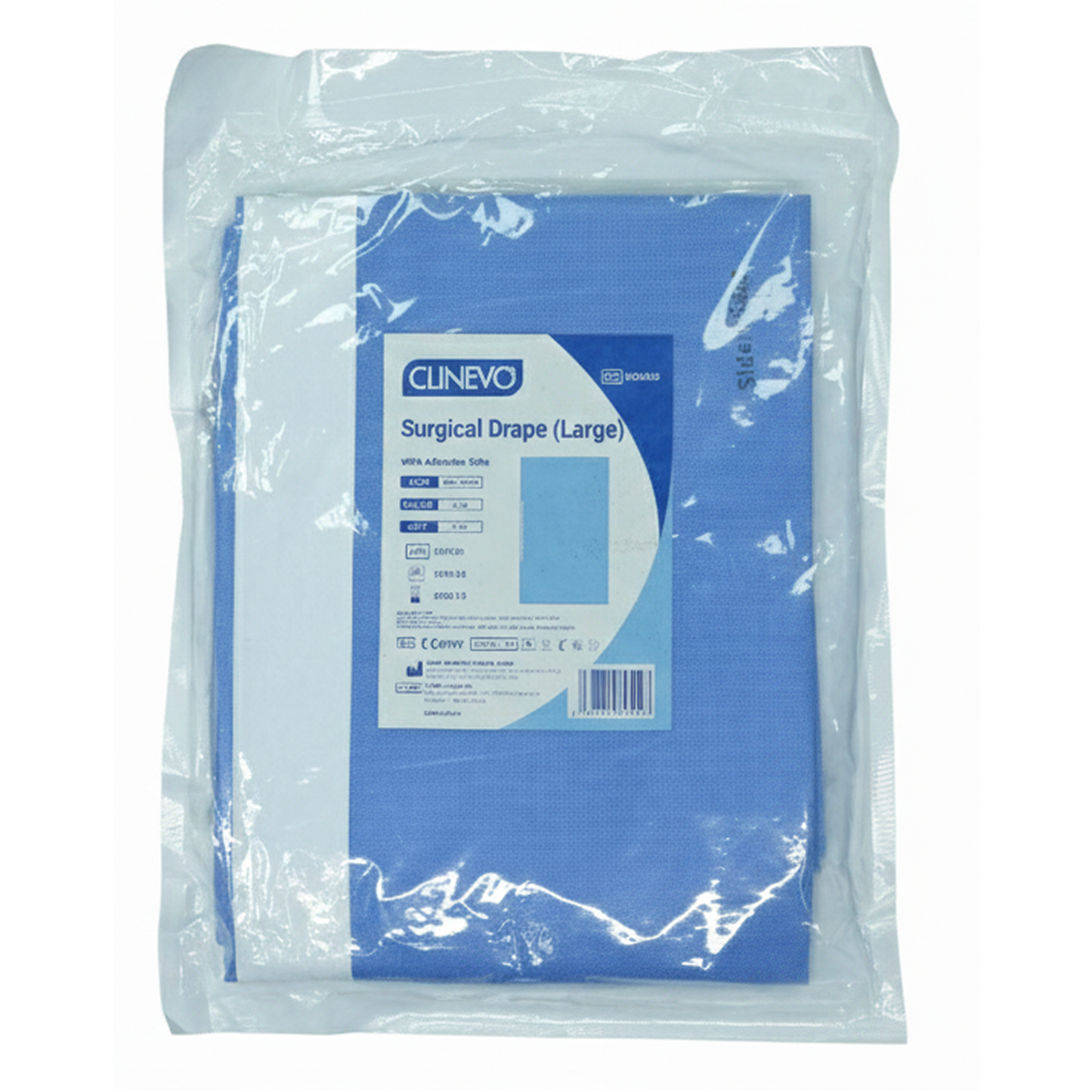 Surgical Drape Large 150x240 cm | Sterile Adhesive Surgical Sheet | Disposable Operating Room Drape | Non-Woven, Latex-Free, EO Sterilized | Hospital & Clinic Medical Supply (1 Piece)