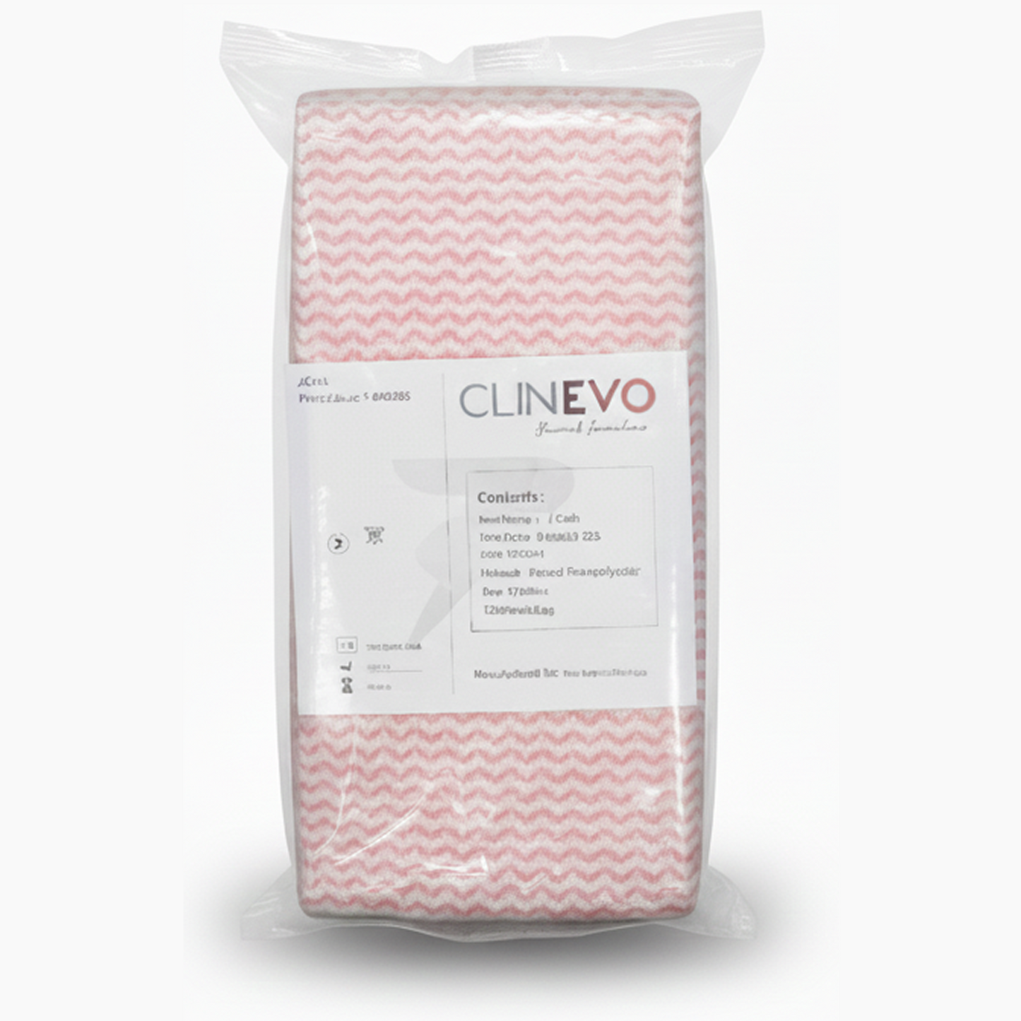 Multipurpose Cleaning J Cloth | Heavy-Duty Reusable Wiping Cloths | Natural Fiber + Polyester | Highly Absorbent & Quick Dry | 30x60cm | 50 GSM | 100 Sheets per Pack – Pink