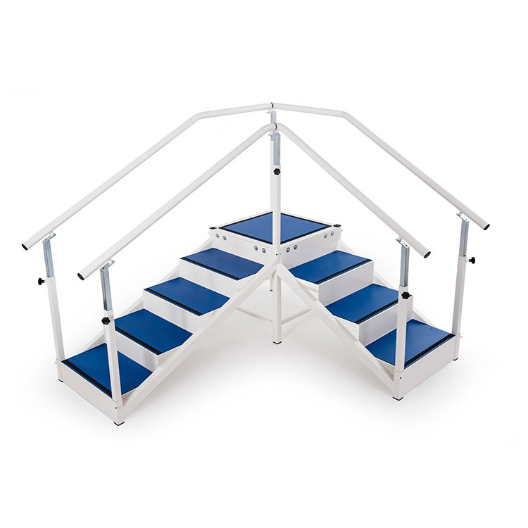 2-Flight Rehabilitation Training Stairs – Double-Sided Gait & Balance Trainer