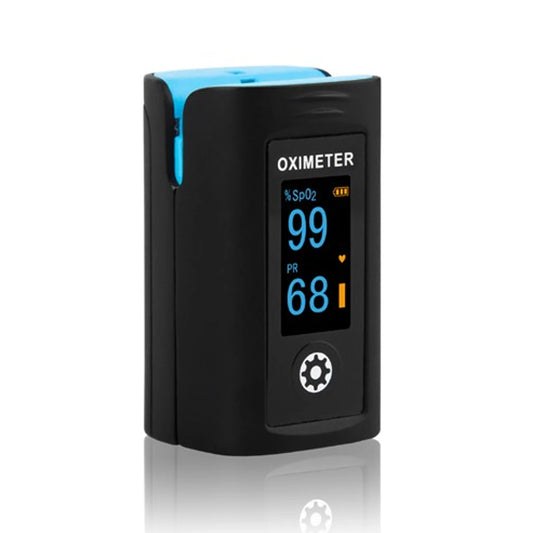 Finger Pulse Oximeter PC-60FW / PC-60F – Portable Fingertip Blood Oxygen (SpO₂) & Pulse Rate Monitor with OLED Display, Fast & Accurate Readings for Home, Clinic, Sports