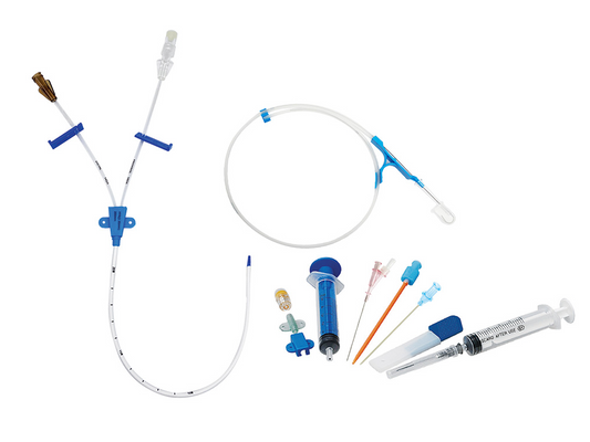 Disposable Central Venous Catheter Kit – 5Fr (20cm) | Sterile CVC Kit with Guidewire, Introducer Needle, Syringe & Accessories | Single Use | CE Certified